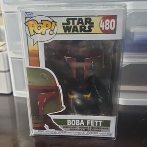 Funko Star Wars Boba Fett Pop Figure - With Protective Case